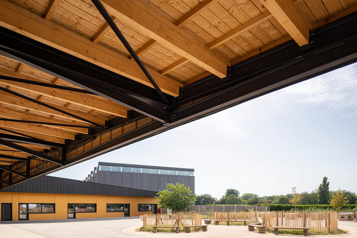 Rénovation et extension du Collège Cousteau à Tignieu Jameyzieu